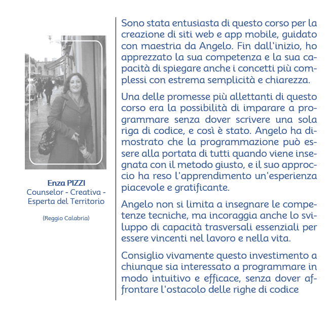 Feedback — Enza Pizzi
