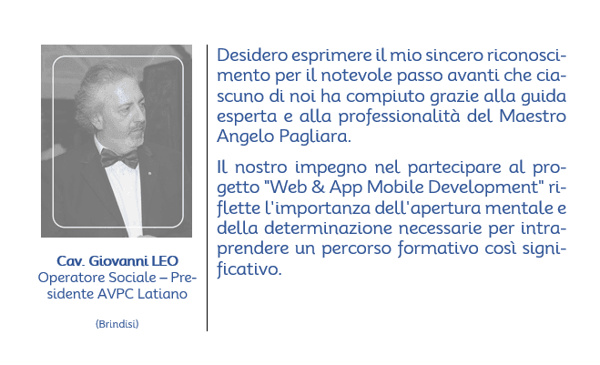 Feedback — Giovanni Leo